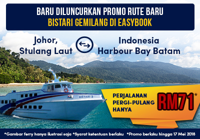 Baru Diluncurkan Promo Rute Baru Bistari Gemilang di Easybook Baru Diluncurkan Promo Rute Baru Bistari Gemilang di Easybook