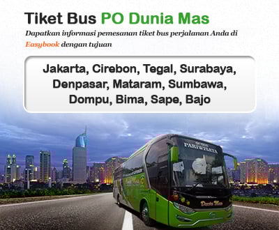 Baru Diluncurkan Tiket Bus PO Dunia Mas Baru Diluncurkan Tiket Bus PO Dunia Mas