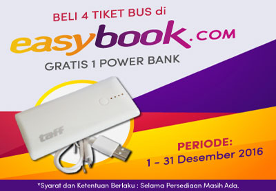 Jalan-Jalan Berhadiah Powerbank Di Bulan Desember Jalan-Jalan Berhadiah Powerbank Di Bulan Desember