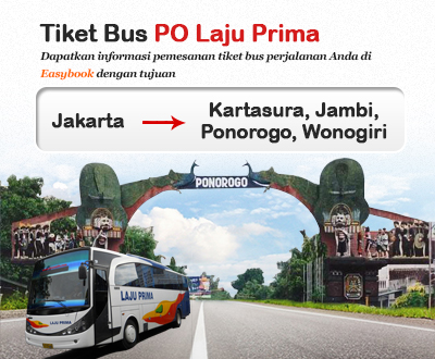 Baru Diluncurkan Tiket Bus PO Laju Prima Baru Diluncurkan Tiket Bus PO Laju Prima