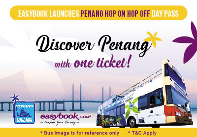 Penang Hop On Hop Off Day Pass Available Now on Easybook! Penang Hop On Hop Off Day Pass Available Now on Easybook!