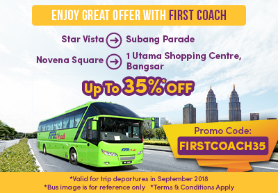Enjoy Up To 35% Discount from First Coach! Enjoy Up To 35% Discount from First Coach!