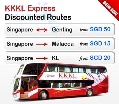 KKKL Express Discounted Bus Tickets
