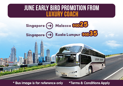 Grab it now! June Early Bird Promotion from Luxury Coach